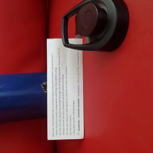 Silver Buffalo WONDER WOMAN LOGO Stainless Steel Water Bottle -New- BPA FREE - Picture 6 of 8